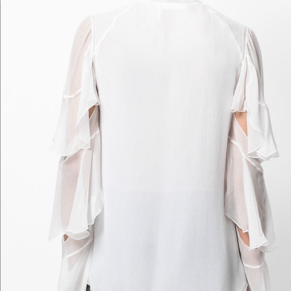 Chloe Frill sleeves blouse - Picture 5 of 10